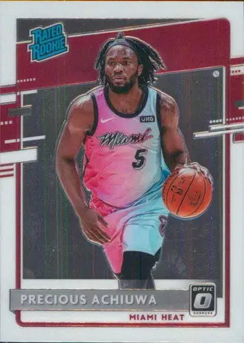 2020-21 Donruss Optic #170 Precious Achiuwa NM-MT RC Rookie Heat Rated ID:48902 - Basketball Card Single