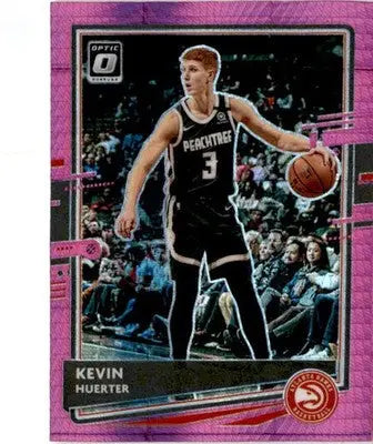 2020-21 Donruss Optic #18 Kevin Huerter Hyper Pink - Basketball Card Single