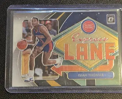 2020-21 Donruss Optic #21 Isiah Thomas Express Lane Holo - Basketball Card Single