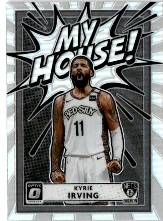 2020-21 Donruss Optic #8 Kyrie Irving My House Holo - Basketball Card Single