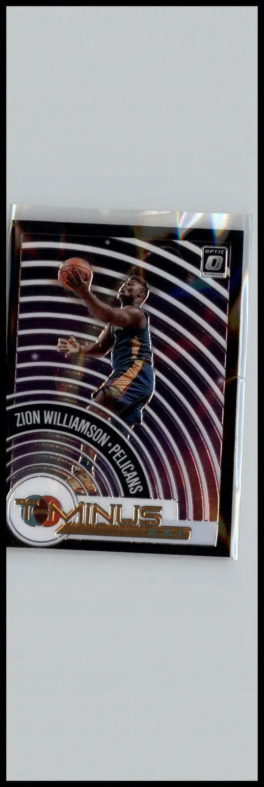 2020-21 Donruss Optic #8 Zion Williamson T-Minus 3...2...1 New Orleans Pelicans - Basketball Card Single