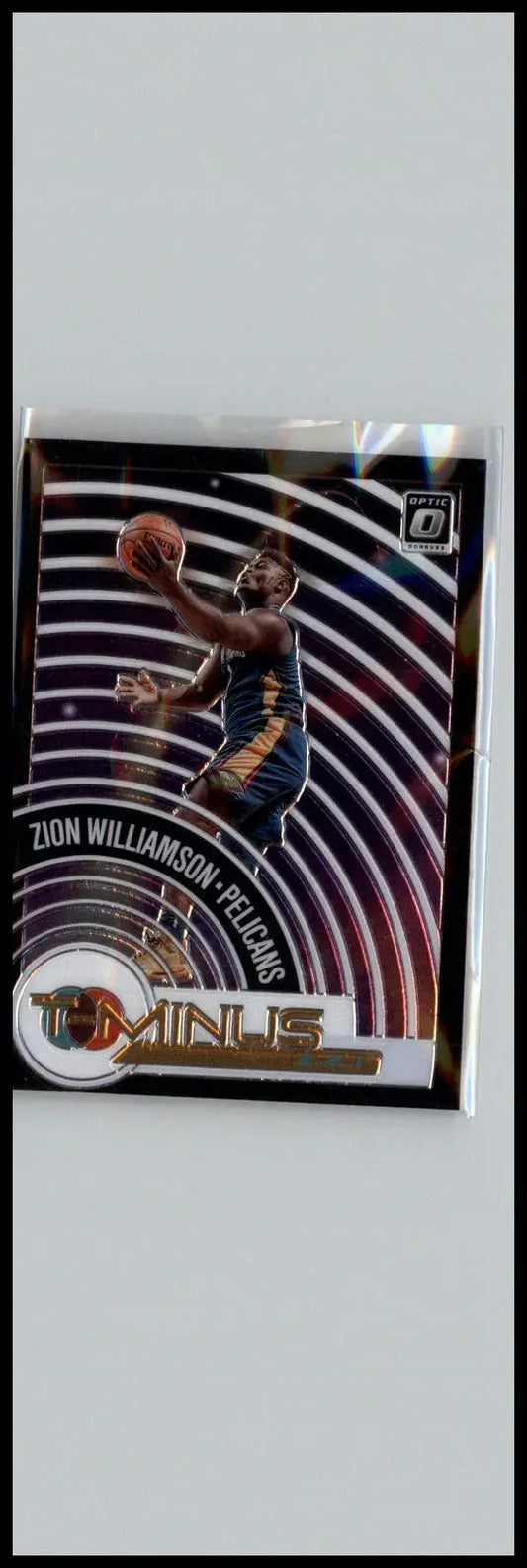 2020-21 Donruss Optic #8 Zion Williamson T-Minus 3...2...1 New Orleans Pelicans - Basketball Card Single