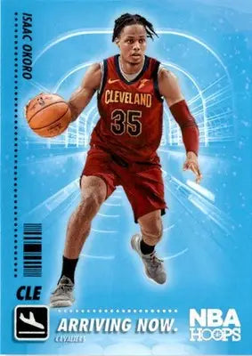 2020-21 Hoops #SS-24 Isaac Okoro Arriving Now. - Basketball Card Single