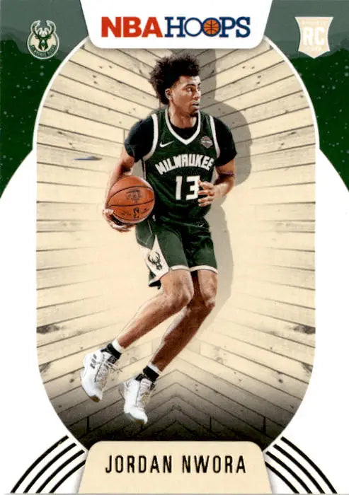 2020-21 Hoops Winter #211 Jordan Nwora - Basketball Card Single