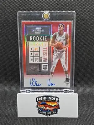 2020-21 Panini Contenders Optic Rookie Ticket Devin Vassell #130 Red Prizm /149 - Basketball Card Single