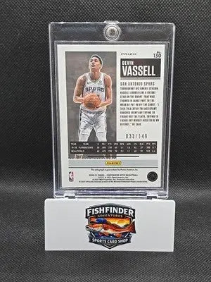 2020-21 Panini Contenders Optic Rookie Ticket Devin Vassell #130 Red Prizm /149 - Basketball Card Single