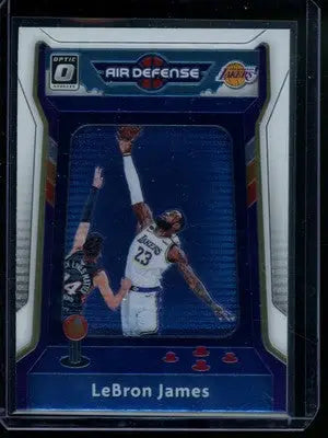 2020-21 Panini Donruss Optic Air Defense LeBron James #AD-3 Basketball - Basketball Card Single