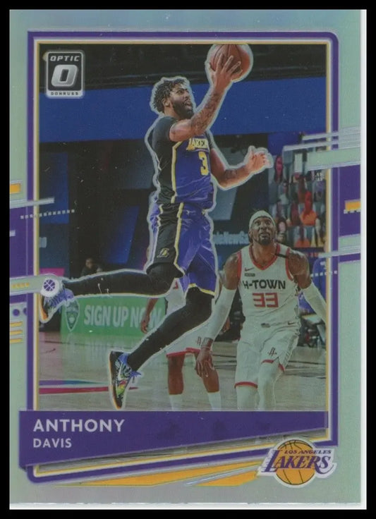 2020-21 Panini Donruss Optic - Anthony Davis #42 Holo Prizm - Basketball Card Single