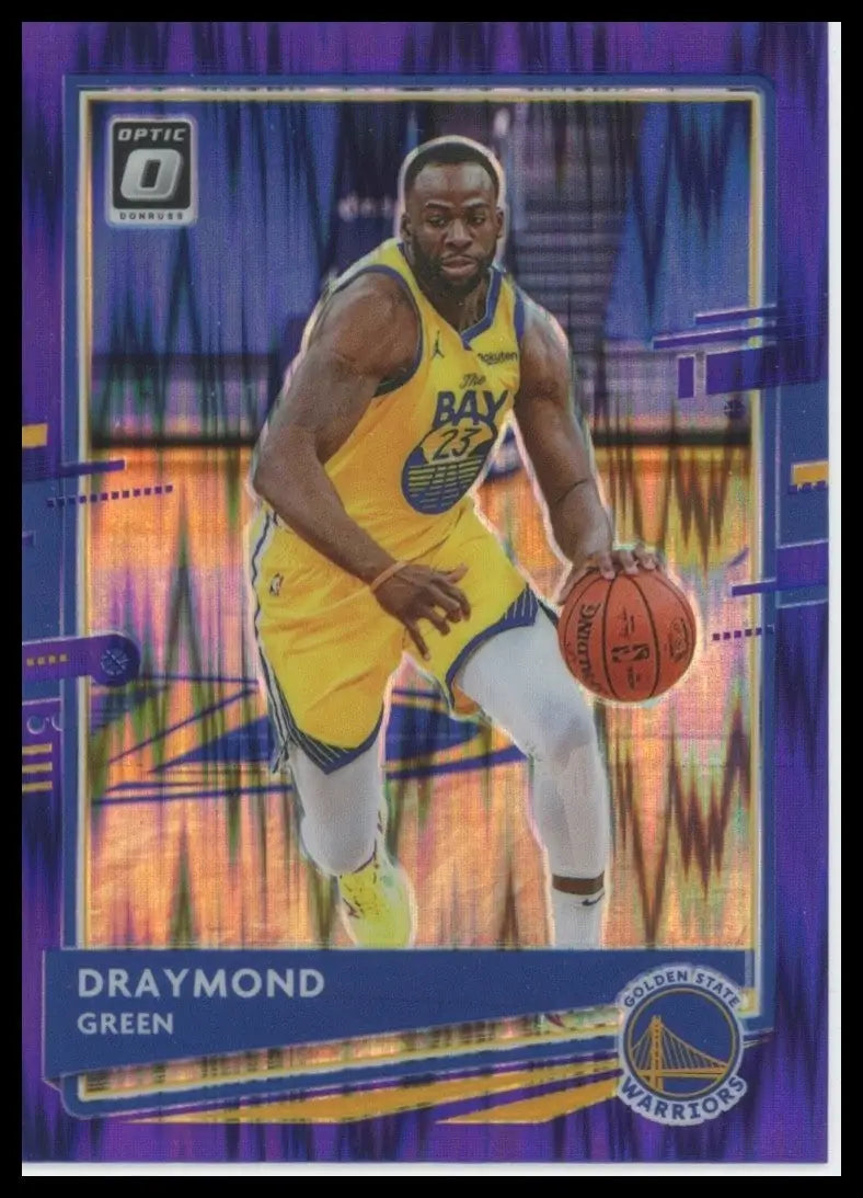 2020-21 Panini Donruss Optic - Draymond Green #149 Purple Shock Prizm - Basketball Card Single