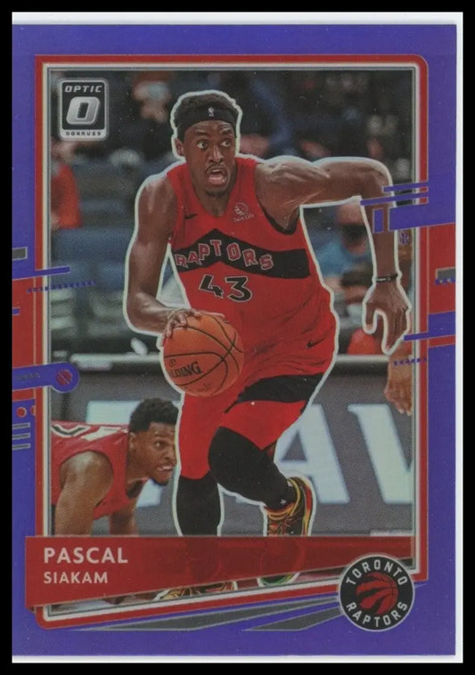 2020-21 Panini Donruss Optic - Pascal Siakam #103 Purple Prizm - Basketball Card Single