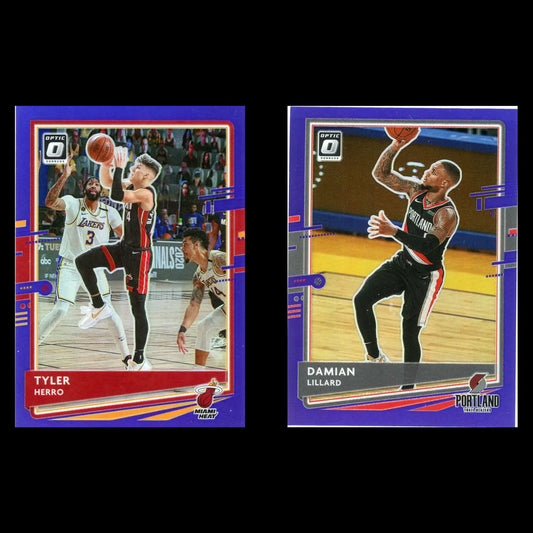 2020-21 Panini Donruss Optic Purple #1 - 200 Complete Your Set You Choose Pick - Basketball Card Single