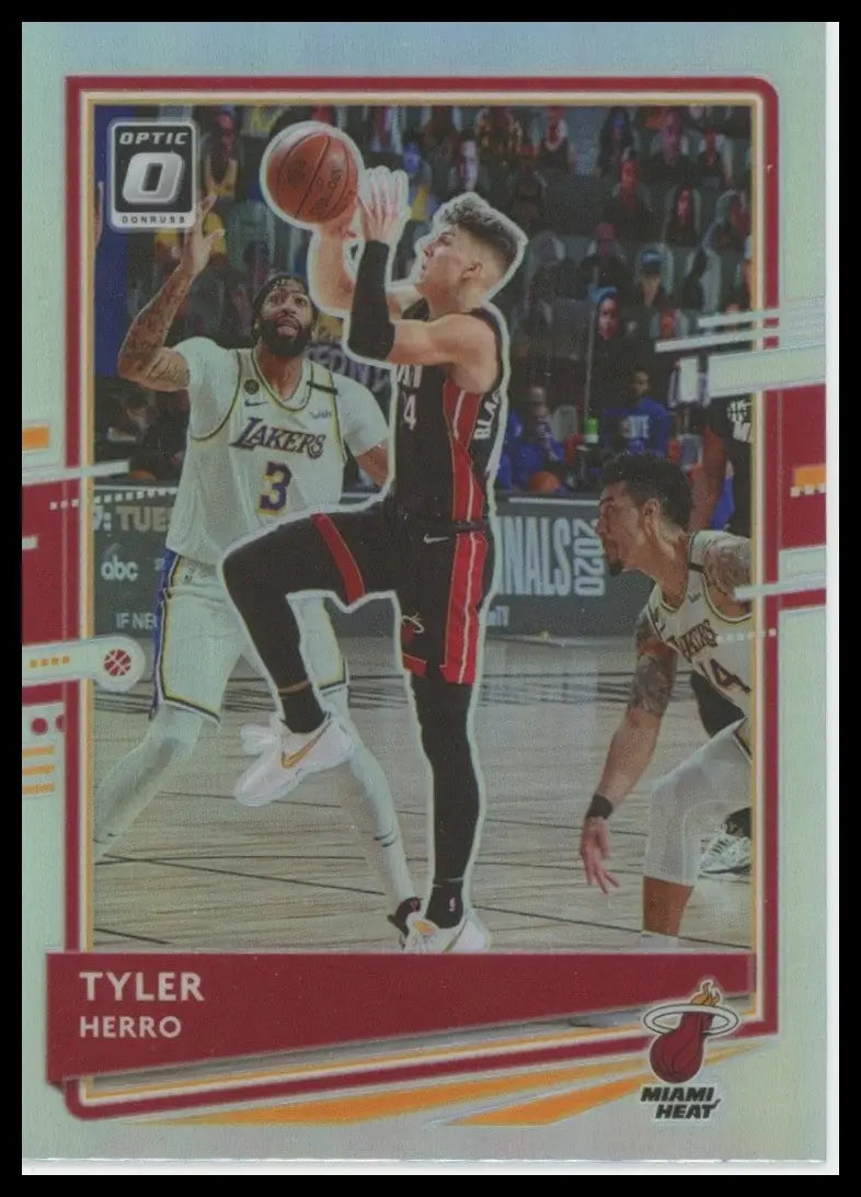 2020-21 Panini Donruss Optic - Tyler Herro #61 Holo Prizm - Basketball Card Single