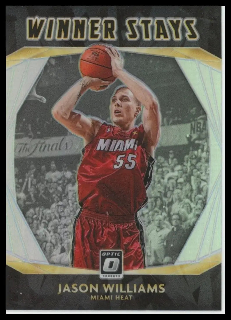2020-21 Panini Donruss Optic - Winner Stays Jason Williams #4 Holo Prizm - Basketball Card Single