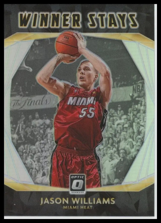 2020-21 Panini Donruss Optic - Winner Stays Jason Williams #4 Holo Prizm - Basketball Card Single