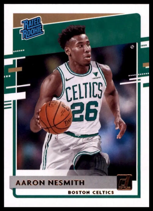 2020-21 Panini Donruss Rookie Aaron Nesmith #232 Boston Celtics Basketball Card
