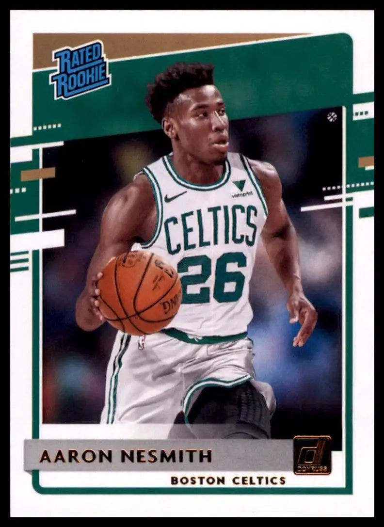 2020-21 Panini Donruss Rookie Aaron Nesmith #232 Boston Celtics Basketball Card - Basketball Card Single