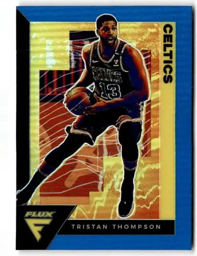 Original gloss of Tristan Thompson basketball card from Panini Flux 2020-21 Simply Sandoval collection