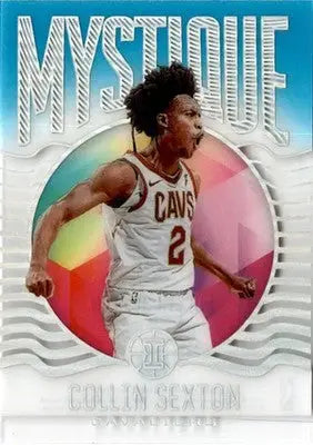 2020-21 Panini Illusions #1 Collin Sexton Mystique Sapphire - Basketball Card Single