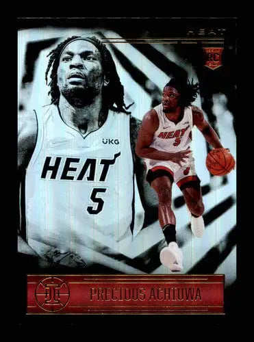 Original gloss Panini Illusions Precious Achiuwa rookie basketball card simply sandoval