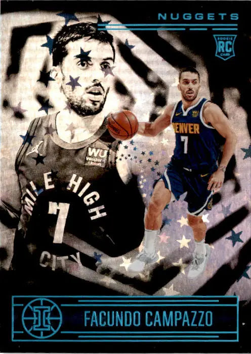 2020-21 Panini Illusions #170 Facundo Campazzo Starlight - Basketball Card Single