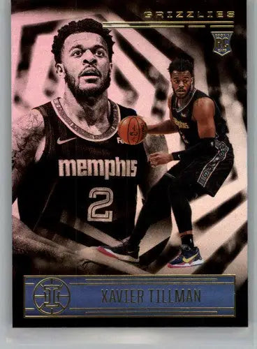 Xavier Tillman basketball card from Panini Illusions 2020-21 Rookie Grizzlies