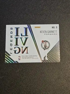 2020-21 Panini Illusions #3 Kevin Garnett Living Legends - Basketball Card Single