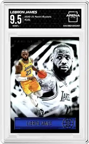 2020-21 Panini Illusions LeBron James #101 Basketball Arena Club 9.5 - Basketball Card Single