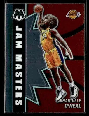 2020-21 Panini Mosaic #14 Shaquille O’Neal Jam Masters Los Angeles Lakers - Basketball Card Single