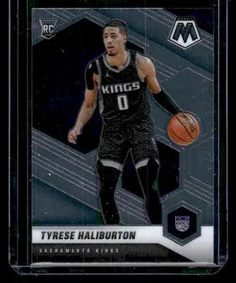 2020-21 Panini Mosaic #204 Tyrese Haliburton - Basketball Card Single