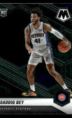 2020-21 Panini Mosaic #209 Saddiq Bey - Basketball Card Single