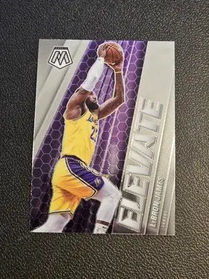 2020-21 Panini Mosaic #23 LeBron James Elevate - Basketball Card Single
