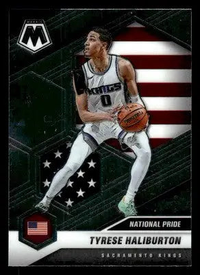 2020-21 Panini Mosaic #258 Tyrese Haliburton - Basketball Card Single