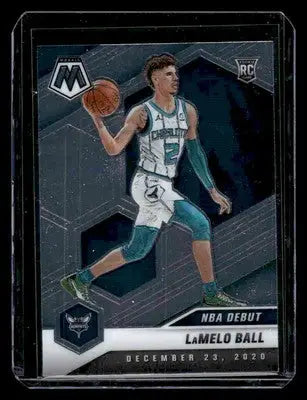 2020-21 Panini Mosaic #262 LaMelo Ball Base Charlotte Hornets - Basketball Card Single