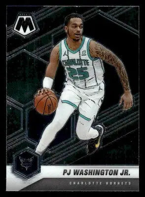 2020-21 Panini Mosaic #27 PJ Washington Jr. Base Charlotte Hornets - Basketball Card Single