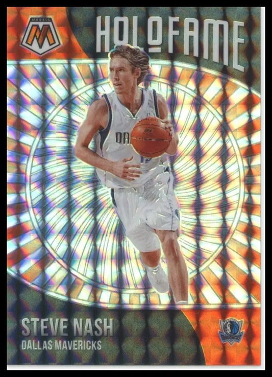 2020-21 Panini Mosaic - Holofame Steve Nash #10 Mosaic Prizm