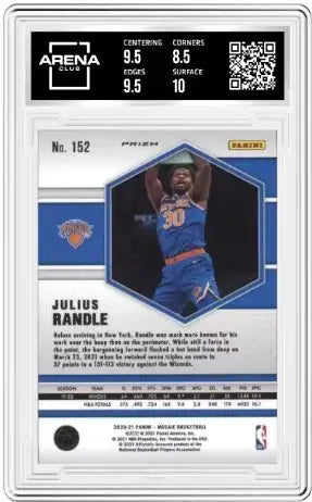 2020-21 Panini Mosaic Julius Randle #152 Basketball Arena Club 9 - Basketball Card Single