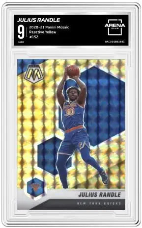 2020-21 Panini Mosaic Julius Randle #152 Basketball Arena Club 9 - Basketball Card Single