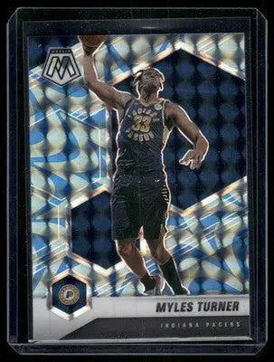 2020-21 Panini Mosaic Prizm Myles Turner #25 Basketball - Basketball Card Single
