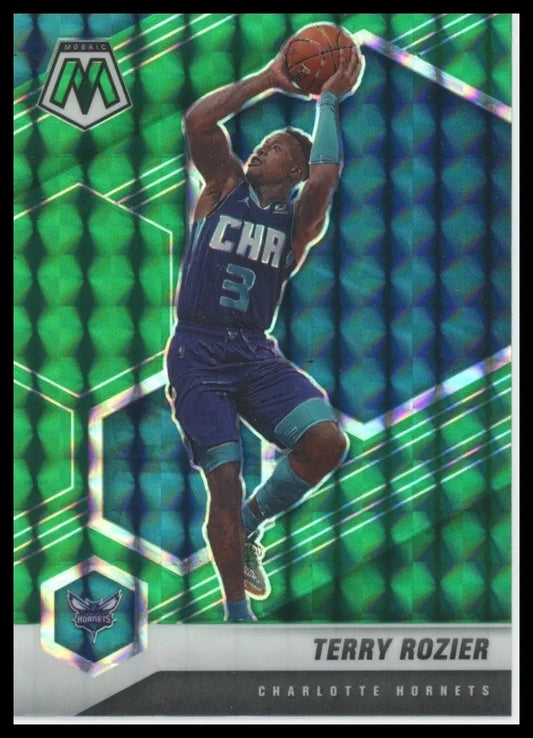 2020-21 Panini Mosaic - Terry Rozier #76 Green Mosaic Prizm