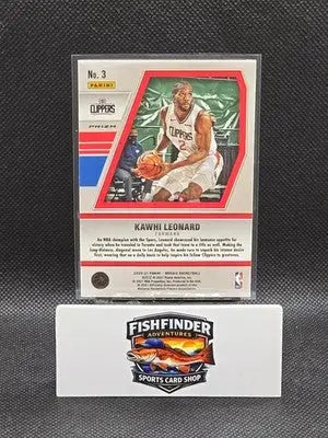 2020-21 Panini Mosaic Will to Win Kawhi Leonard #3 Mosaic Prizm - Basketball Card Single