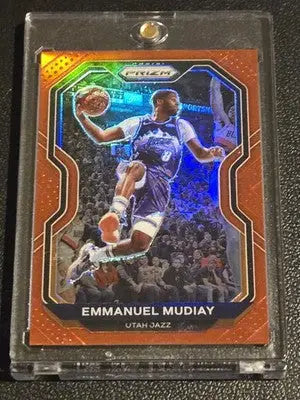 2020-21 Panini Prizm #176 Emmanuel Mudiay Red Prizms #/299 - Basketball Card Single