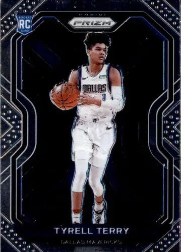 2020-21 Panini Prizm #259 Tyrell Terry NM-MT RC Rookie Mavericks - Basketball Card Single