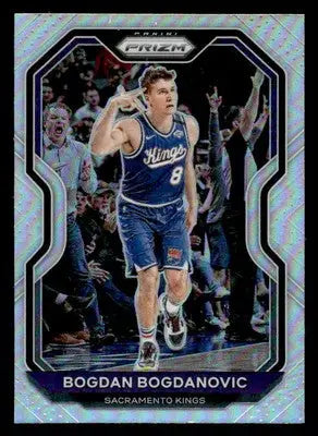 2020-21 Panini Prizm #27 Bogdan Bogdanovic Silver Prizm Sacramento Kings - Basketball Card Single