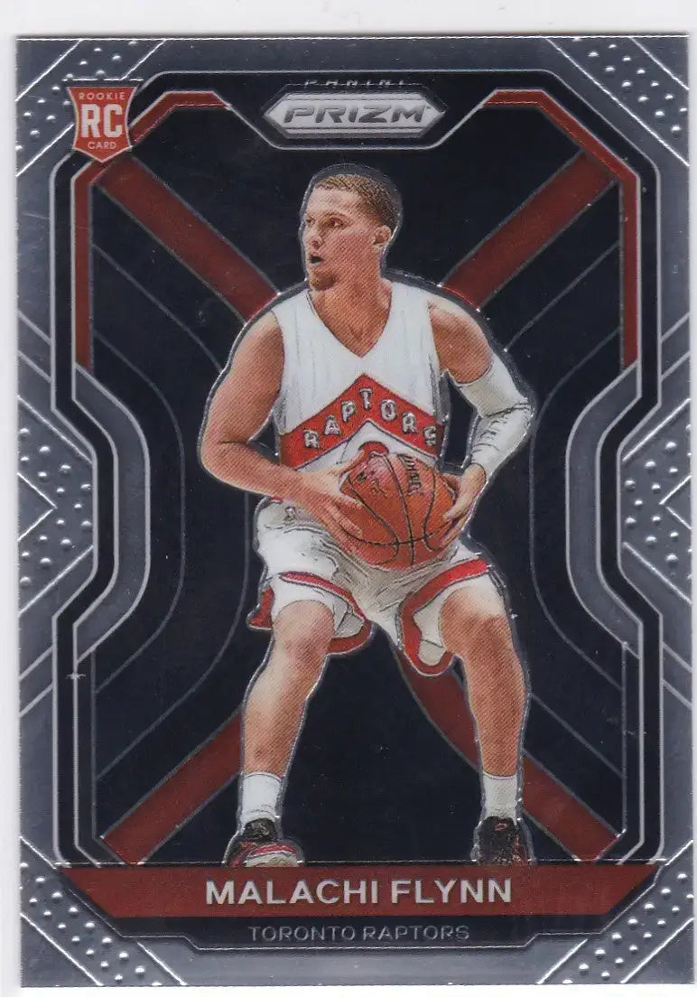 2020-21 Panini Prizm #287 Malachi Flynn RC Toronto Raptors
