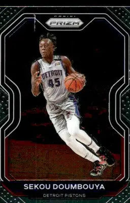 2020-21 Panini Prizm #58 Sekou Doumbouya - Basketball Card Single