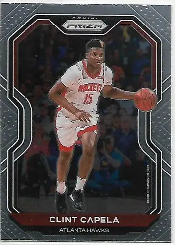 2020-21 Panini Prizm #69 Clint Capela NM-MT Hawks - Basketball Card Single