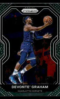 2020-21 Panini Prizm #73 Devonte’ Graham Base Charlotte Hornets - Basketball Card Single