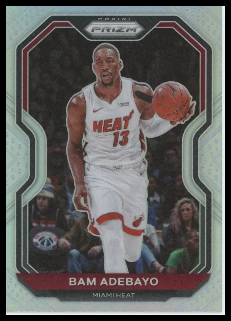 2020-21 Panini Prizm - Bam Adebayo #138 Silver Prizm