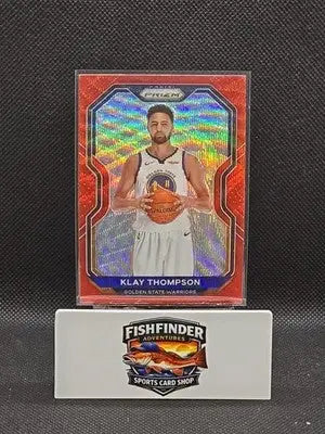 2020-21 Panini Prizm - Klay Thompson #87 Ruby Wave Prizm - Basketball Card Single