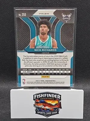 2020-21 Panini Prizm - Nick Richards #253 Red White & Blue Prizm (RC) - Basketball Card Single